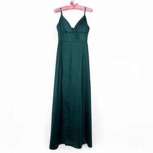 strapless open back dress Addie Maxi Dress